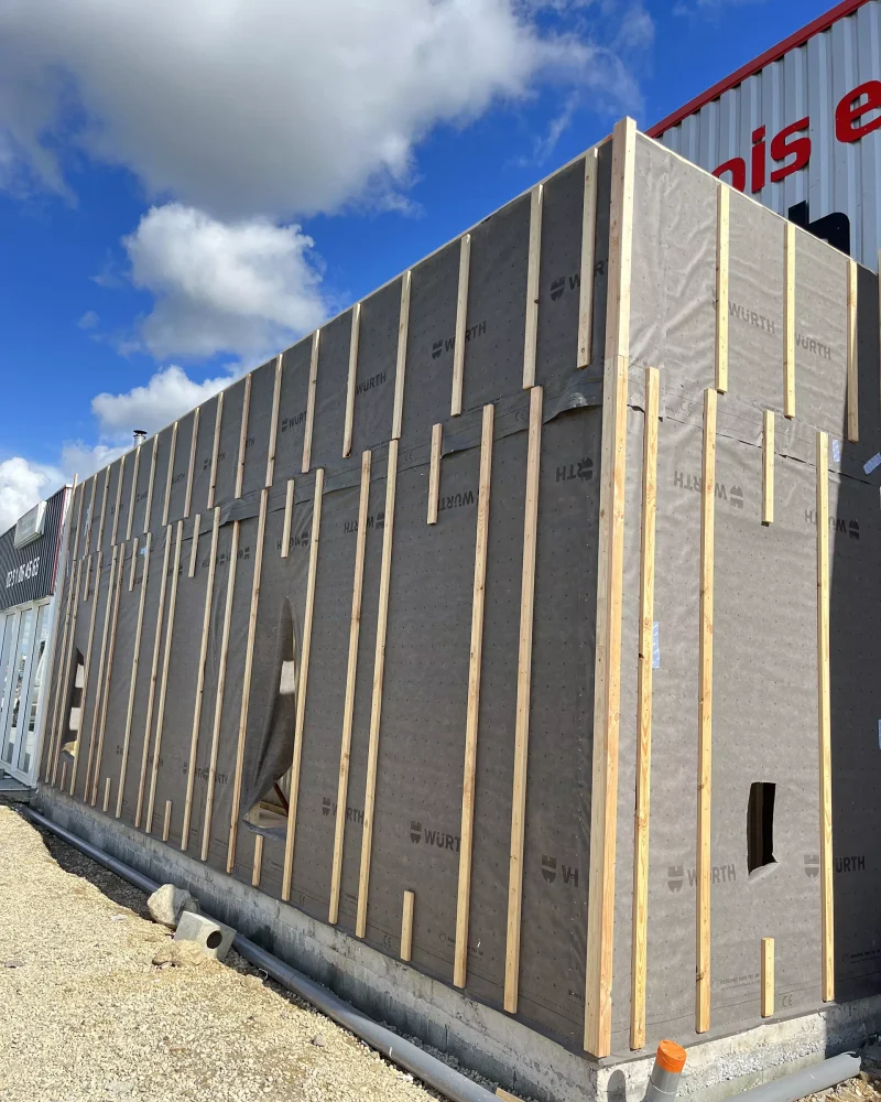 Ossature bois par Cédric VINCENT, menuisier à Mouilleron-le-Captif