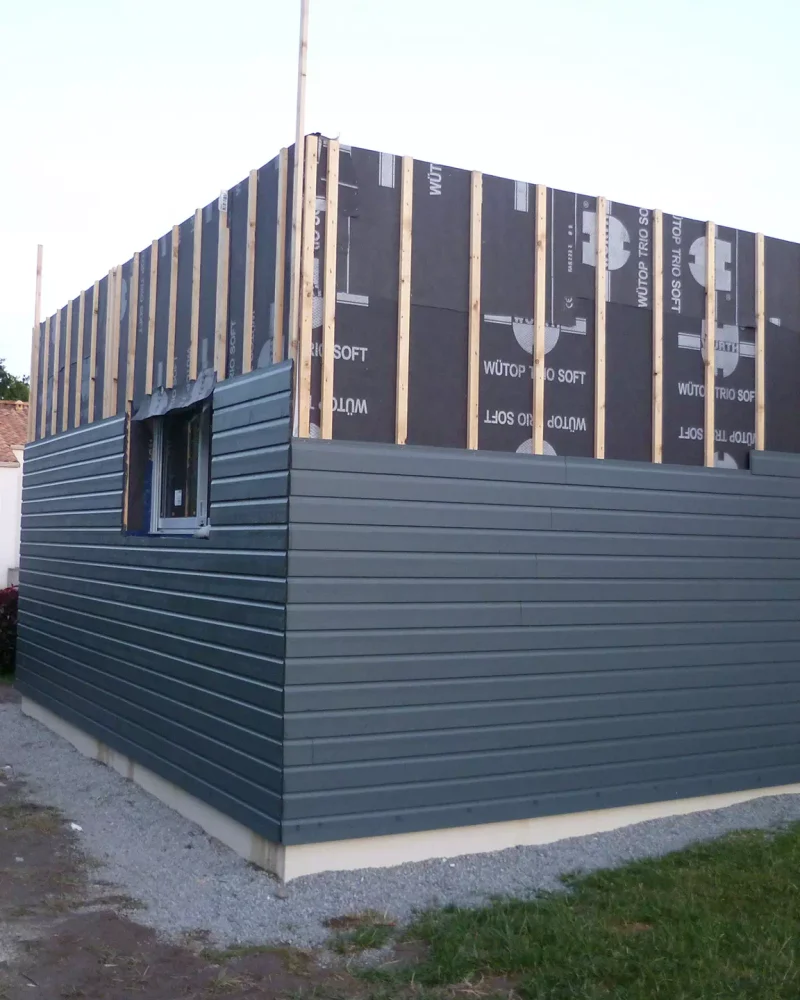 Ossature bois par Cédric VINCENT, menuisier à Mouilleron-le-Captif