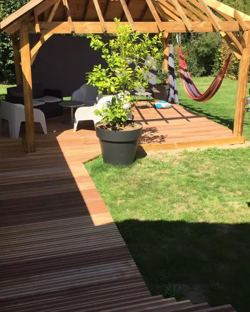 Pergolas par Cédric VINCENT, menuisier à Mouilleron-le-Captif