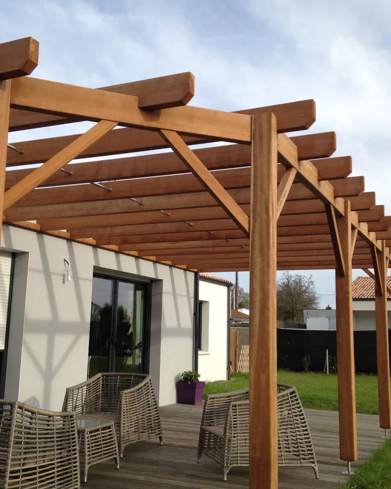 Pergolas par Cédric VINCENT, menuisier à Mouilleron-le-Captif